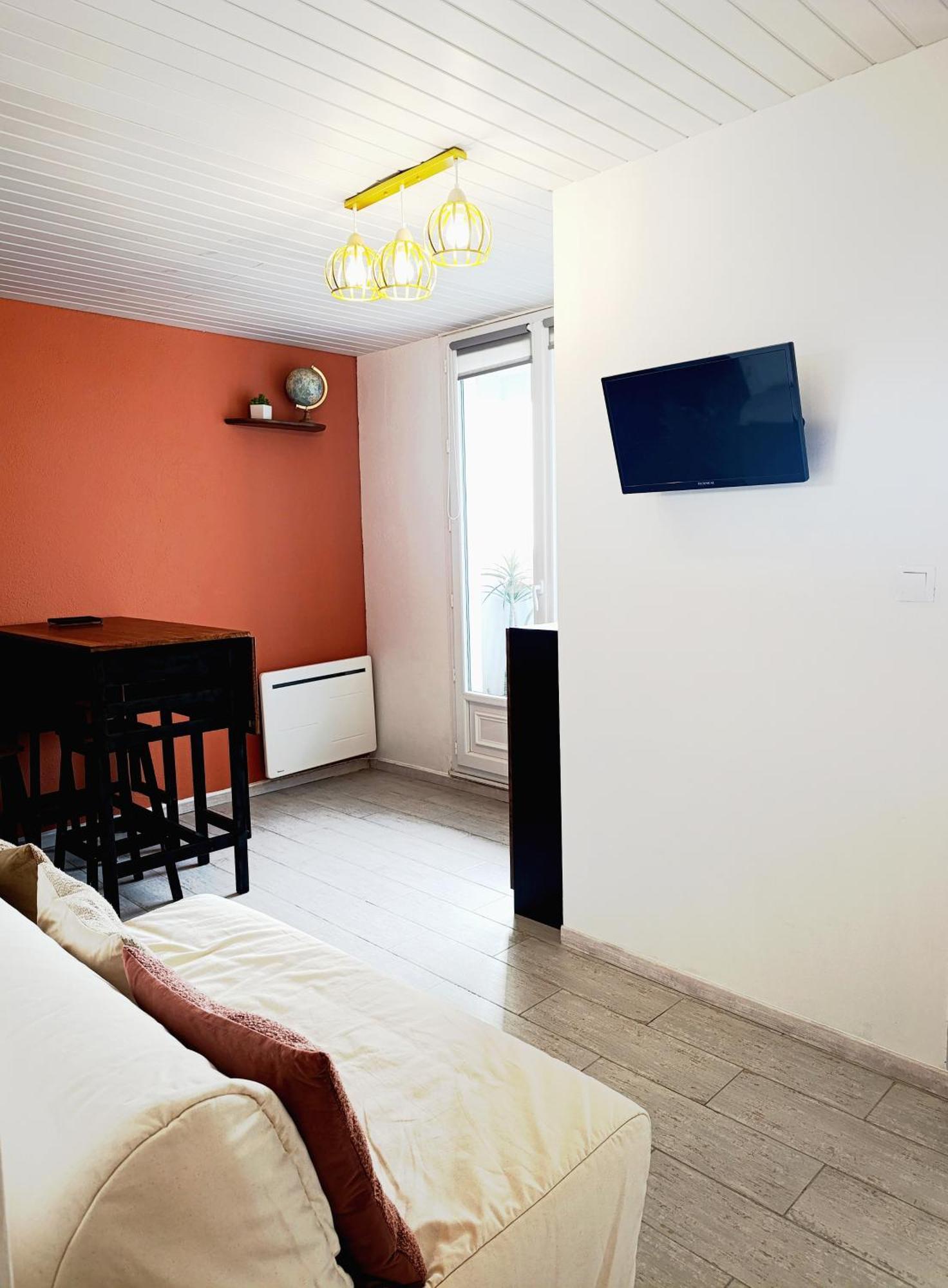 Appartement Face Mer 4 Personnes Linge De Maison Et Papier Toilette Non Fournis 圣伊莱尔·德列 外观 照片